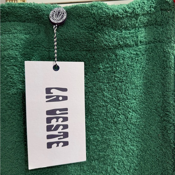 La Veste Green Pareo Terry Skirt - L - Picture 6 of 9